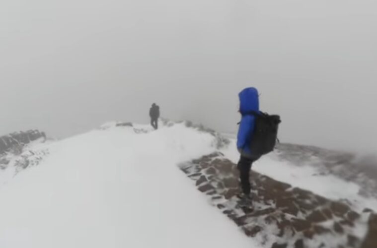 Jackson Groves enjoys the Snow in Madeira. Madeira Island News Blog